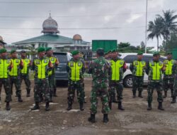 Danramil 04/PRG Tekankan Tugas Dan Tanggung Jawab Babinsa Saat Apel Pagi