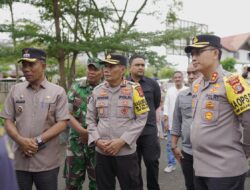 Kapolres Pidie bersama Pamatwil Polda Aceh Pantau langsung Pelaksanaan  Pilkada Serentak 2024