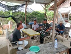 Pasca Pilkada, Koptu Suheri Babinsa Koramil 11/Sta Ajak Masyarakat Jaga Wilayah Tetap Kondusif