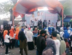 Relawan Sobat BN. Holik Hiasi Giat Sapa Warga Di Tambun Utara Dengan  Senam Sehat 