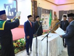 Ini Harapan Pj Bupati Aceh Utara Usai Lantik Dirut PT. Pase Energi Migas