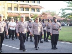 Satgas Operasi Mantap Praja Kapuas Polda Kalbar Siaga Usai Pemungutan Suara Pilkada, Masuki Tahapan Rekapitulasi Suara