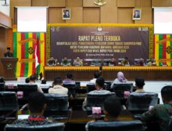 Kapolres Pidie Hadiri Rapat Pleno Terbuka