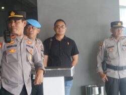 Satgas Operasi Mantap Praja Kapuas 2024 Polda Kalbar Amankan Rapat Pleno Kota di Ballroom Hotel Haris