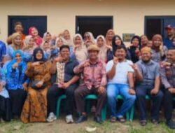 Kades Sudarto Meresmikan Gedung Posyandu Lavender 2 Di Perum GSI