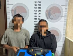 Polisi Amankan Dua Orang  Pengedar Narkotika Jenis Sabu.