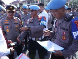 Tertibkan Penggunaan Senjata Api, Polda Kalbar Laksanakan Pengecekan Senjata Api