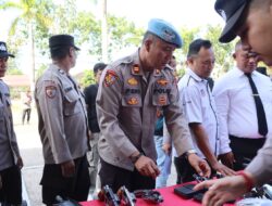 Cegah Penyalahgunaan Senpi Polresta Pontianak Lakukan Pengecekan Senjata Api Dinas
