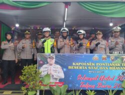 Pastikan Kesiapan Jajarannya Amankan Nataru, Kapolresta Pontianak Cek Pos Pengamanan Diwilayahnya