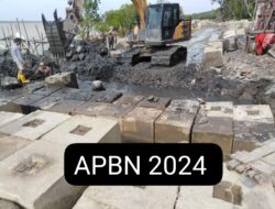 Proyek Pembangunan Pengaman Pantai Penjajab, Diduga Kuat Bertendensi Rugikan Negara.