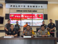 Reskrim Polres Sambas, Gulung Pelaku Tindak Pidana Korupsi Bumdes