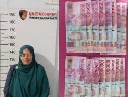 Diduga Edarkan Uang Palsu, Seorang Perempuan Diamankan di Mall Suzuya Lhokseumawe