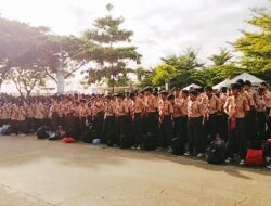 250 Siswa dan Siswi MTsS 17 AT Taqwa Kedaung Ikuti Pelantikan Kenaikan Tingkat Penggalang Ramu, Rakit, Dan Terap