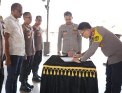 Polres Pidie Gelar Sosialisasi Dipa RKA – KL TA 2025 dan Penandatanganan Perjanjian Kinerja