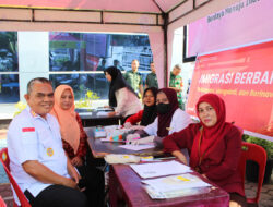 Hari Bakti Imigrasi ke-75, Imigrasi Lhokseumawe Gelar Donor Darah bersama PMI Aceh Utara.