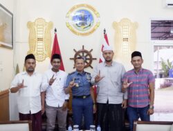 Komandan Lanal Lhokseumawe Menerima Kunjungan Silaturahmi Pimpinan Pesantren Dayah Madinatuddiniah Al Mukarrahma
