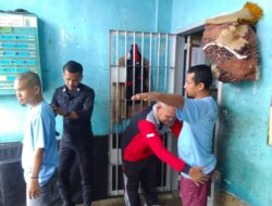 Antisipasi Peredaran Narkoba, Lapas Langsa Gelar Razia Blok Hunian