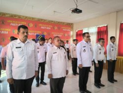 Lapas Kelas IIB Langsa Ikuti Apel Pagi Bersama Secara Virtual