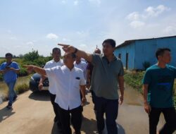 Menteri PKP Maruarar Sirait Sidak Perumahan Bersubsidi Bermasalah Banjir di Kecamatan Tambun Utara, Kabupaten Bekasi 