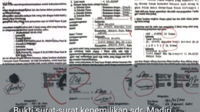 Tuduhan Pemalsuan Surat Atas Objek Tanah Parit Derabak Kalbar Diduga Kuat Menggunakan Surat Palsu Sebagai Bukti Pelapor!!!