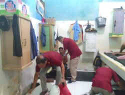 Cegah Peredaran Narkoba, Lapas Langsa Razia Blok Hunian