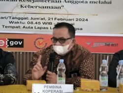 Lapas Langsa Gelar Rapat Anggota Tahunan Koperasi Beringin Lapas Langsa Tahun 2024