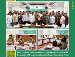 Pertemuan FKDA dengan Wagub, Fadhlullah, S.E,