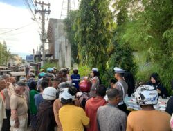 Jumat Barokah Jelang Ramadhan, Satlantas Polres Lhokseumawe Berbagi untuk Warga