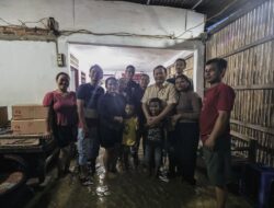 Presiden RI Prabowo Subianto Kunjungi Langsung Lokasi Banjir Di Desa Buni Bakti Babelan