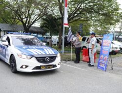 Kapolres Pidie Lepas Rombongan Mudik Gratis Presisi Ke Sumatera Utara