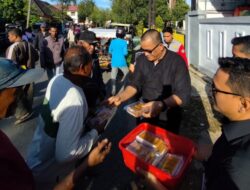 Suasana Penuh Berkah Lapas Langsa Berbagi Takjil di Bulan Suci Ramadhan