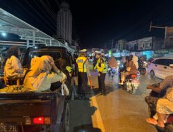 Antisipasi Kemacetan Lebaran, Polres Pidie Terjunkan Personel Di Sejumlah Titik Rawan Kemacetan