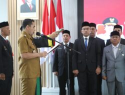 Lantik 15 Pejabat Administrator, Wali Kota Sayuti Tekankan Profesionalisme