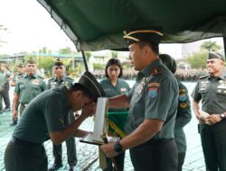 Prajurit dan Keluarga Besar Kodam XII/Tpr Laksanakan Halal Bi Halal