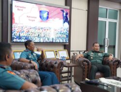 Pangdam Tanjungpura Terima Kunjungan Danlantamal XII/Pontianak