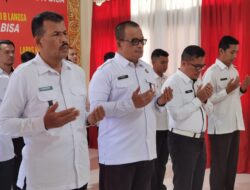 Kalapas Langsa Ikuti Apel Bersama dan Halal Bihalal Secara Daring