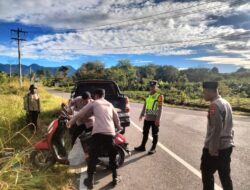 Polsek Bukit Temukan Sepeda Motor di Pinggir Jalan, Pemilik Diminta Segera Melapor