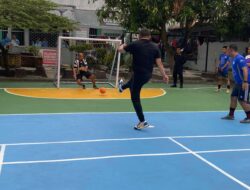 Meriahkan HBP ke-61, Lapas Langsa Gelar Turnamen Futsal Antar Warga Binaan