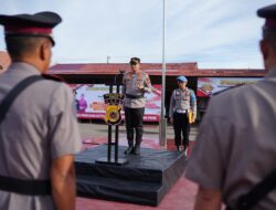 Kapolres Pidie Pimpin Sertijab Kasat Polairud dan 2 Kapolsek Jajaran Polres Pidie
