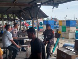 Patroli Rutin, Sat Pol Airud Polres Lhokseumawe Antisipasi Premanisme di Seputaran PPI