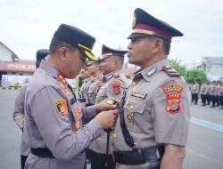 Kapolres Lhokseumawe Pimpin Sertijab Kabag Ops, Kasat Lantas, dan Kasat Binmas