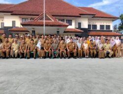 Pemerintah Kecamatan Babelan Gelar Apel Sekaligus Halal Bihalal Idul Fitri 1 Syawal 1446 H / Tahun 2025