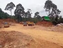 Tambang Batu Tanah Galian C Diduga Ilegal Viral Berlokasi di Lereng Bukit Kopisan Milik Afung