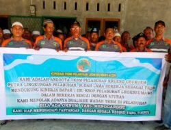 Buruh TKBM Pelabuhan Krueng Geukueh Buktikan Diri Tolak Dualisme Pengelola Dipelabuhan