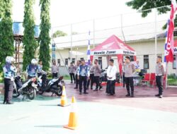Kapolres Pidie Sosialisasikan Tertib Berlalu Lintas dan Safety Riding di Sekolah