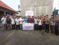 Kades Sudarto Beserta BPD Dan  Aparatur Desa Hadiri Acara Peletakan Batu Pertama Mushollah Nursa’adah