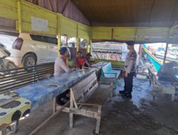 Antisipasi Premanisme Polairud Polres Lhokseumawe Patroli Kawasan Nelayan