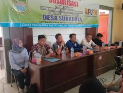 Warga  Sukadaya Ikuti Sosialisasi Program Peningkatan  Lingkungan Melalui Penyerapan SPALD-S DAK , Kades Sartija :  177 Penerima Manfaat Rasakan Manfaatnya