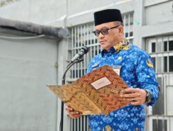 Lapas Langsa Gelar Upacara HKN ke-117 dan Bagikan Hadiah Bagi Pemenang Perlombaan Olahraga Untuk WBP