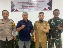 Musyawarah Kelurahan Akcaya Bentuk Koperasi Merah Putih, Taufik Sabani Terpilih Jadi Ketua